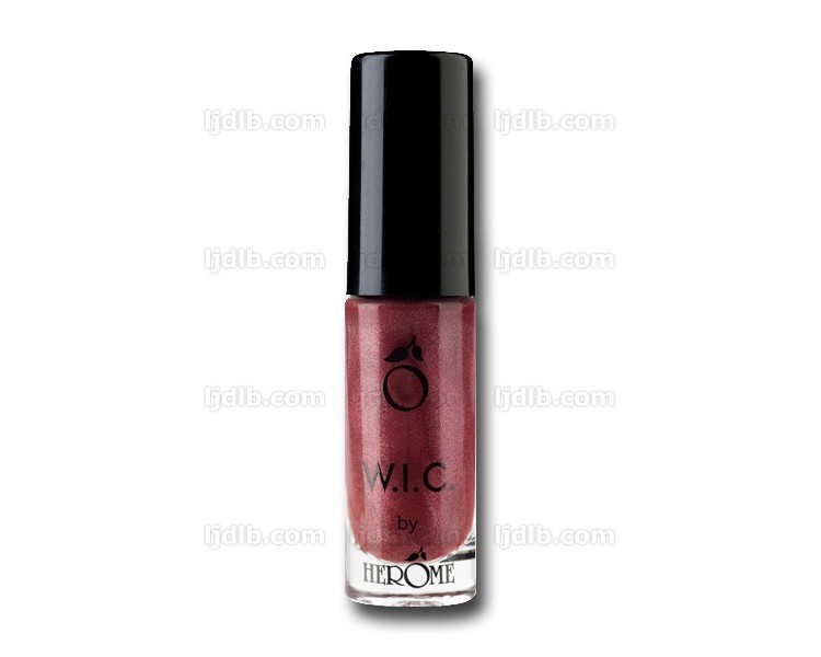 Vernis à Ongles W.I.C. Rose « QUITO » Pailleté Opaque n°85 by Herôme - Flacon 7ml